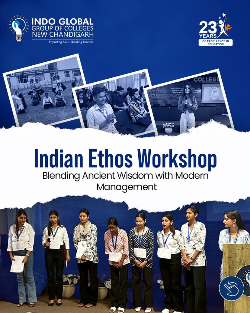 INDIAN ETHOS WORKSHOP
